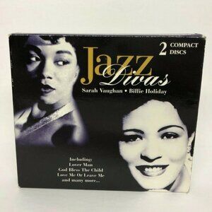 Jazz Divas CD Sarah Vaughan - Billie Holiday - 2-Disk Set Retro Music